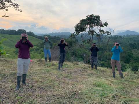 Finalizó la primera expedición femenina sobre aves en Colombia