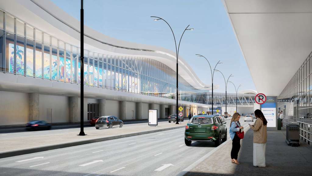 Render del proyecto de ampliación del Aeropuerto Internacional El Dorado.