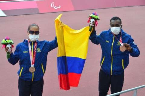 Angie Pabón ganó nueva medalla de bronce para Colombia en los Juegos Paralímpicos