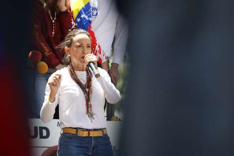 “Actas en mano”: María Corina Machado convoca a una “protesta mundial” por Venezuela