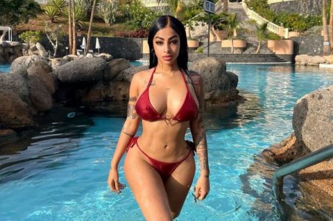 Yailin, esposa de Anuel, mostró su barriguita por primera vez