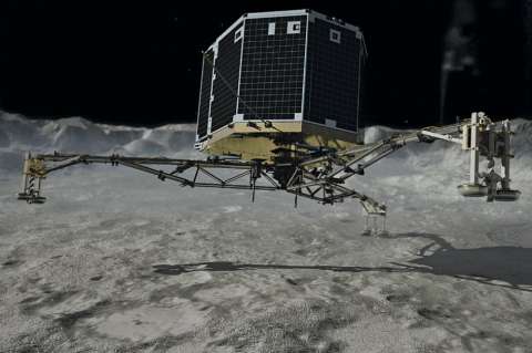 Encuentran al robot Philae tras estar un año extraviado en el espacio