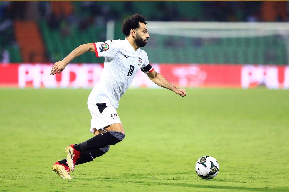 Salah anotó el gol de la victoria de Egipto en la CAN.