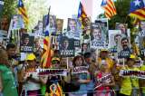 Protestas en Barcelona buscan la libertad de líderes independentistas