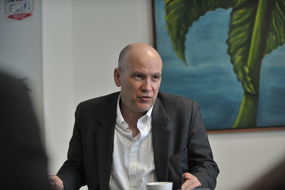 Carlos Vicente de Roux, candidato de la Alianza Verde a Bogotá. / Cristian Garavito - El Espectador