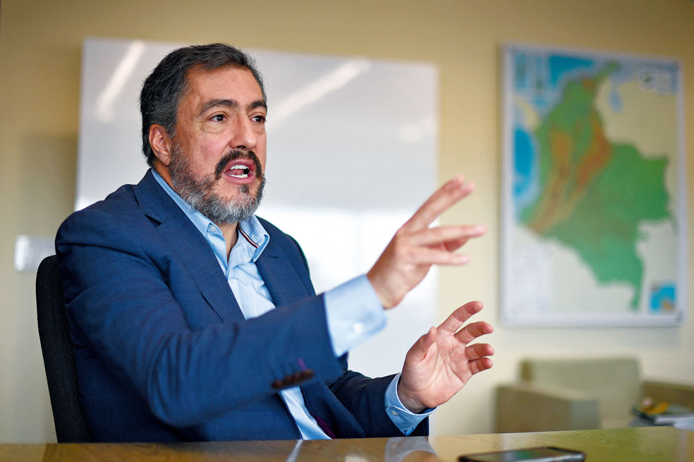 Juan Ricardo Ortega López, presidente del Grupo Energía Bogotá.