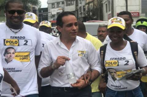 El senador Alexander López fue victima de un atentado en Cali