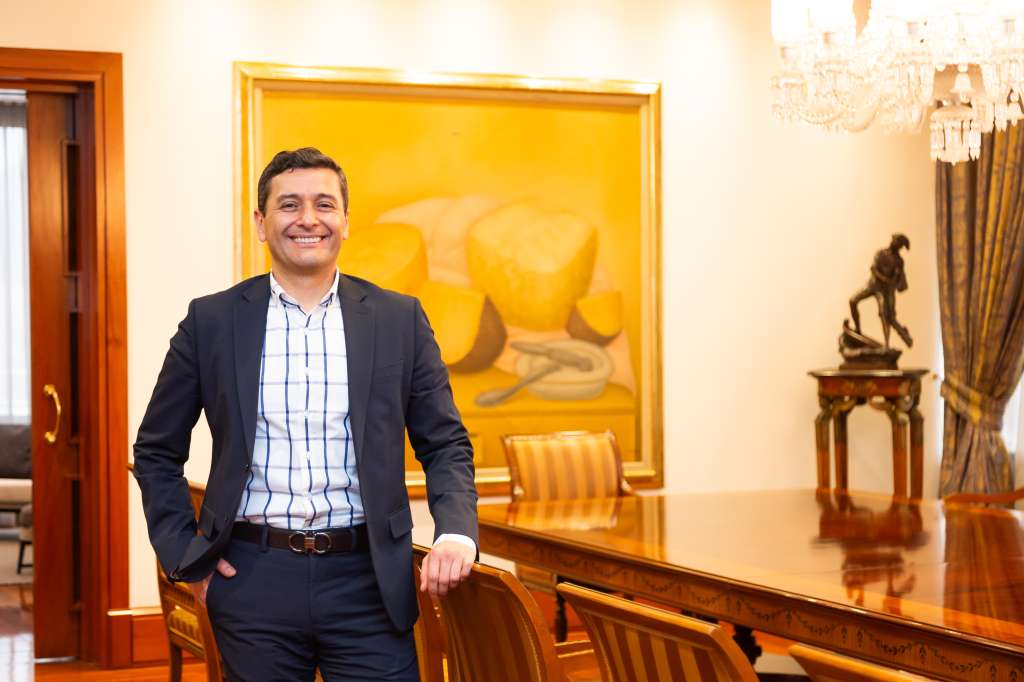 Jorge Castaño, vicepresidente de Activos Financieros y Eficiencia de Grupo Aval.