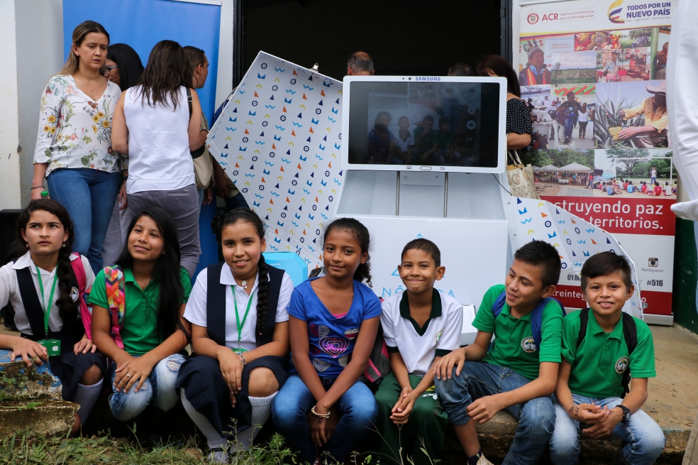 Niños y jóvenes de Caquetá descubren otras formas de desarrollo personal. / Samsung