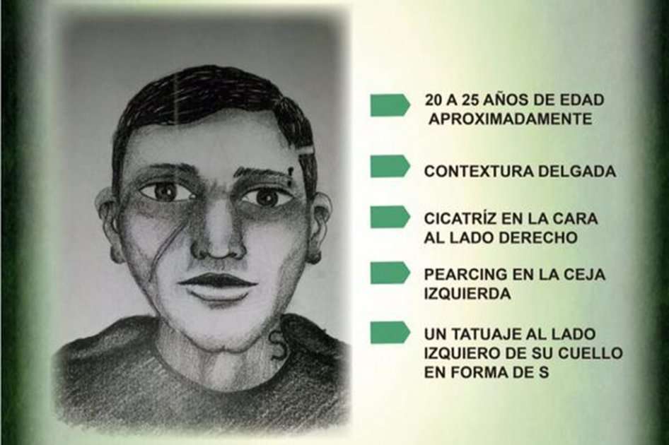 Retrato hablado de uno de los abusadores sexuales de la conductora del SITP. / @PoliciaBogota