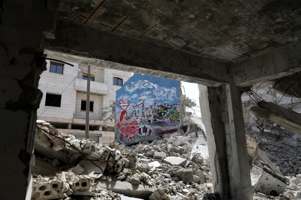 El lunes por la noche, 12 soldados iraníes e iraquíes murieron en bombardeos nocturnos en Siria, indicó una ONG siria. / EFE
