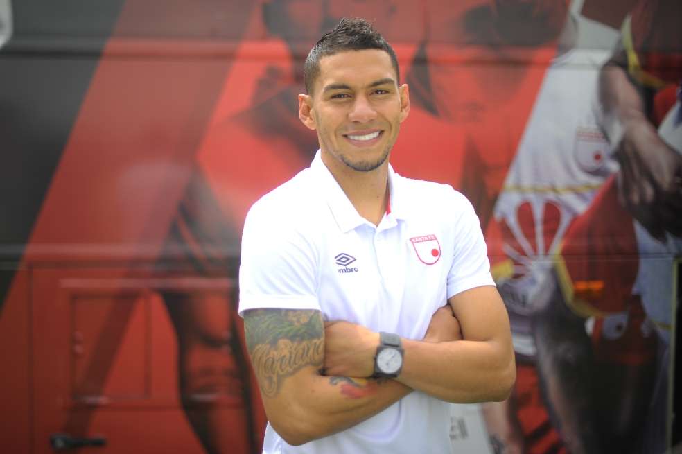 Yeison Gordillo fue una de las figuras en la serie de los cuartos de final de la Liga Águila, ante Independiente Medellín. / Cristian Garavito