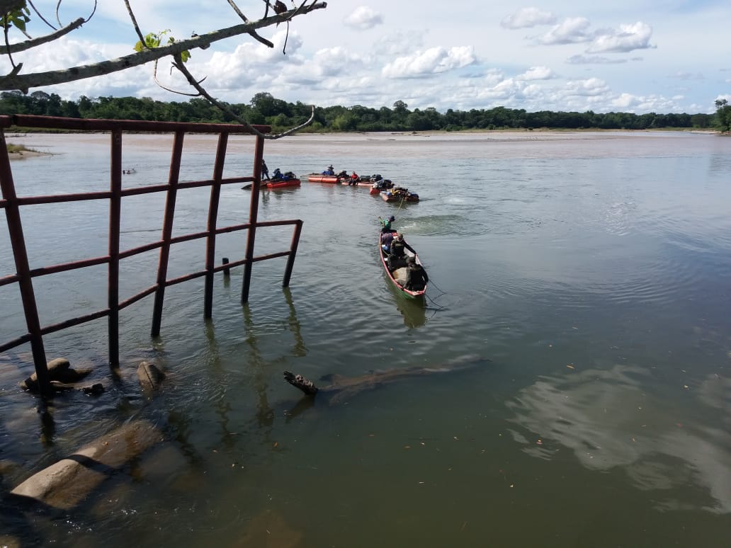 La explotación minera que se llevaba a cabo en este lugar causó graves afectaciones ambientales.