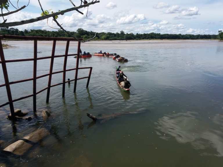 Explotación minera ilícita en La Dorada causó daños en área natural