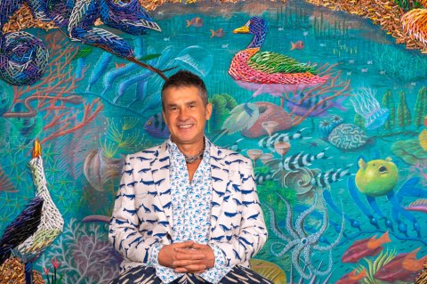 Federico Uribe, el hombre que convierte balas en obras de arte