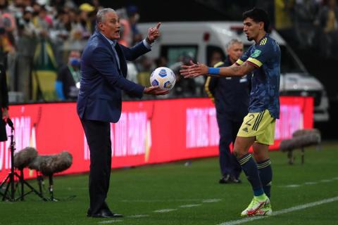 Tite habló de la clasificación de Brasil a Catar 2022, tras el juego con Colombia