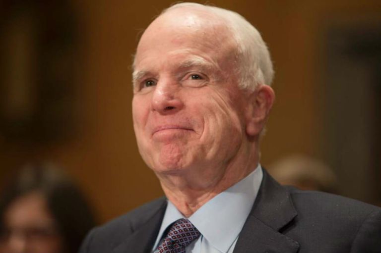John McCain: “Volveré pronto”