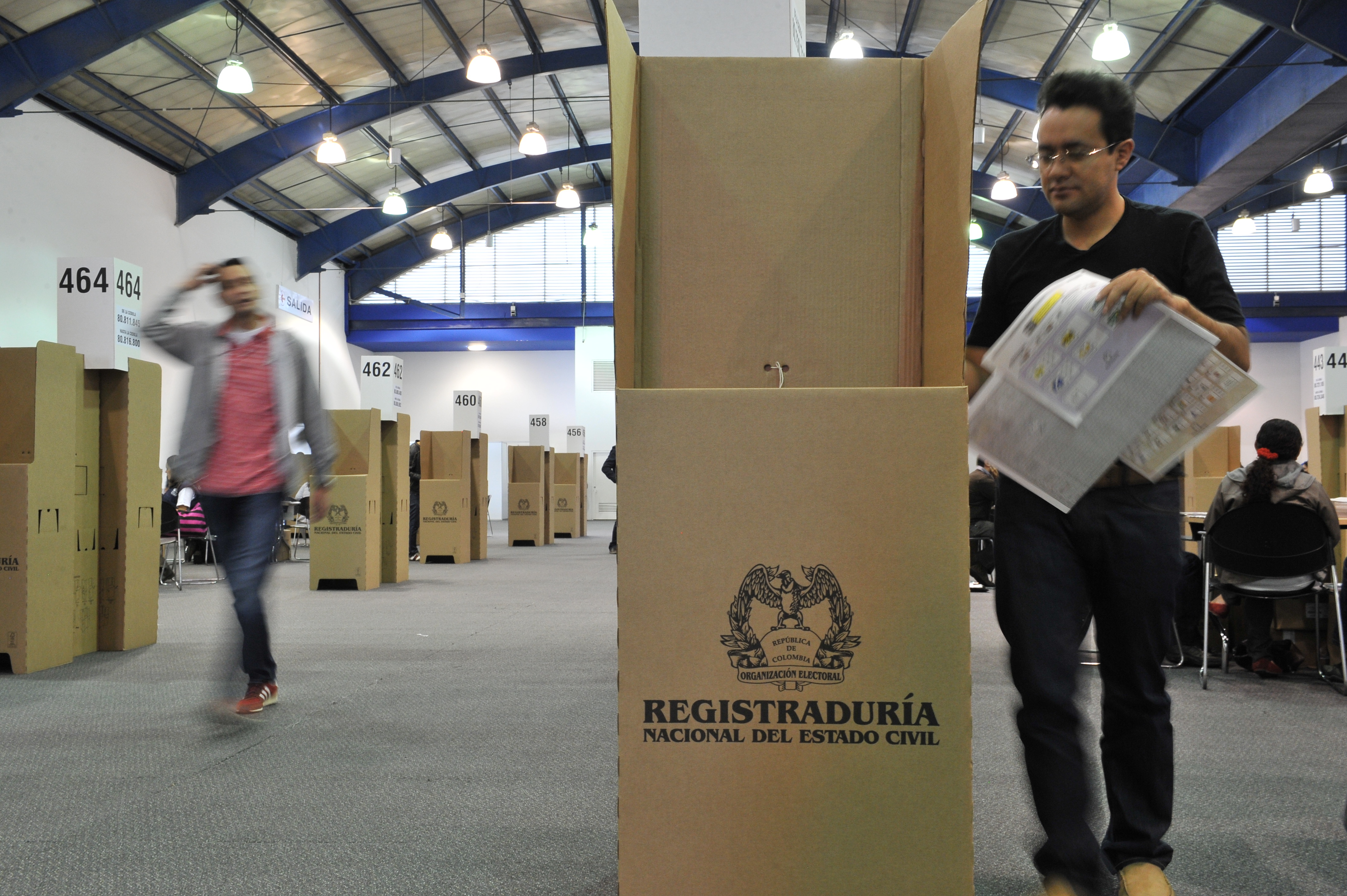 Elecciones para los nuevos integrantes del Congreso de la República realizado en Corferias