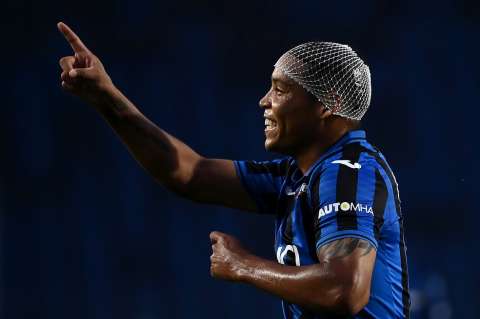 Luis Muriel le dio la victoria al Atalanta