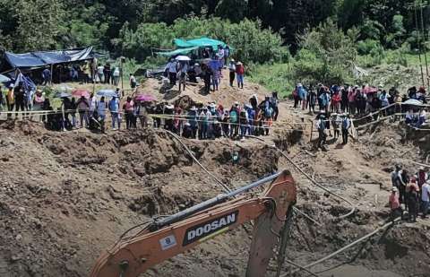 Hallaron muertos a los seis mineros atrapados en mina de Santander de Quilichao