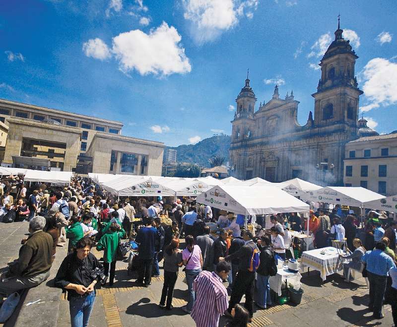 Campesinos de la región Central se tomarán la Plaza de Bolívar hoy, a partir de las 7:00 de la mañana. / Archivo
