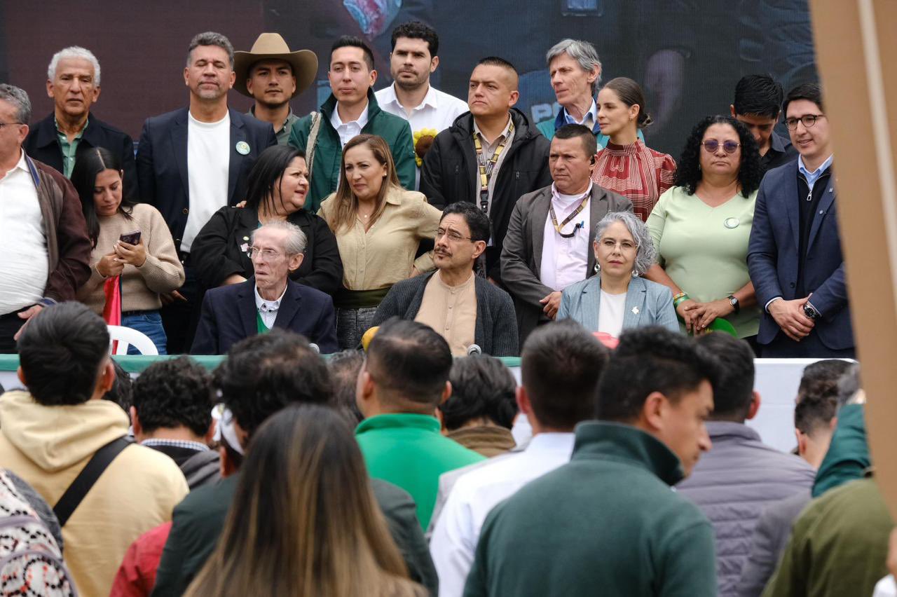 Iván Cepeda y la Alianza Verde.