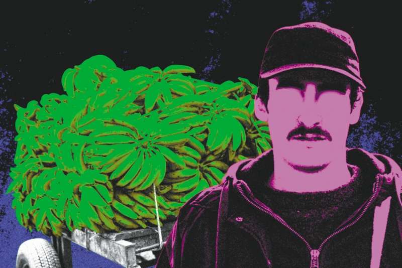 Alias "Diablo" era conocido por encaletar sus envíos de cocaína en cargamentos de plátano. / Éder Leandro Rodríguez