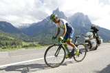 Esteban Chaves luchó y se mantiene segundo en el Giro