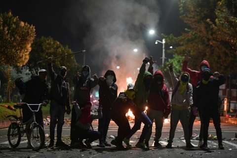 Paro Nacional: noche violenta en Cali, Manizales y Floridablanca