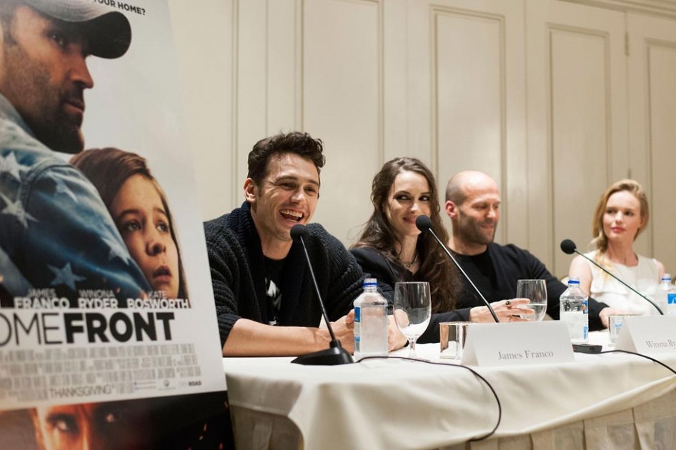 James Franco, Winona Ryder, Jason Statham y Kate Bosworth.