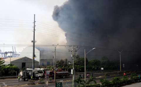 Controlaron incendio en bodega de Contecar, Cartagena, ¿cuáles fueron los daños?