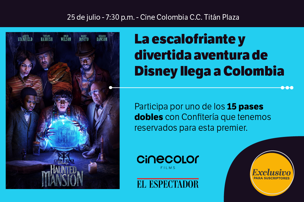 Mansión embrujada de Disney llega a todos los cines el 27 de julio