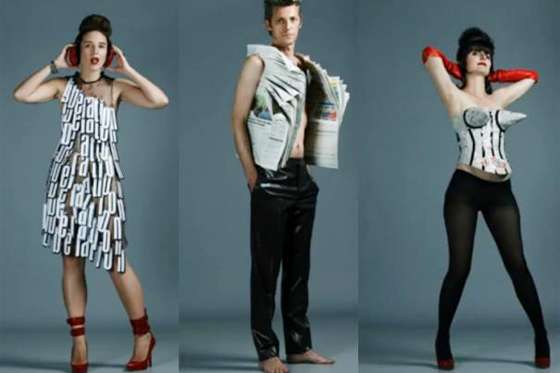 Gaultier hace moda con el diario Libération