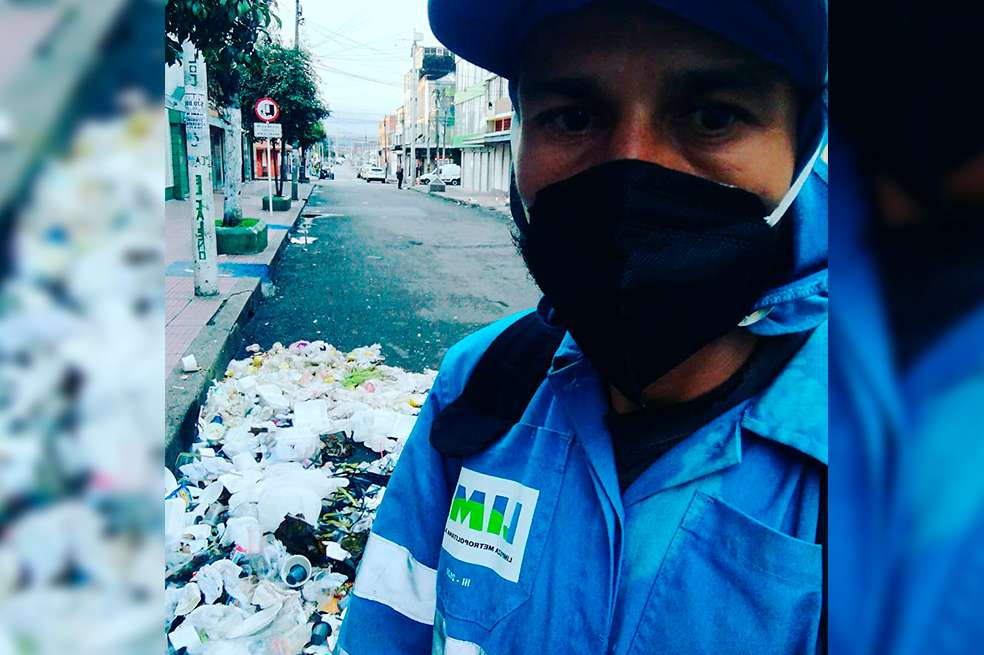 Este es el estado en el que Jose encuentra las calles.