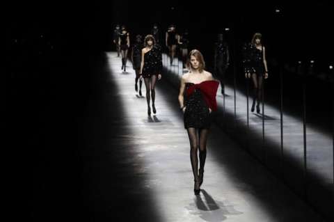Saint Laurent en la Semana de la Moda de París
