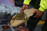 Persecución terminó con la incautación de casi una tonelada de marihuana en Ibagué