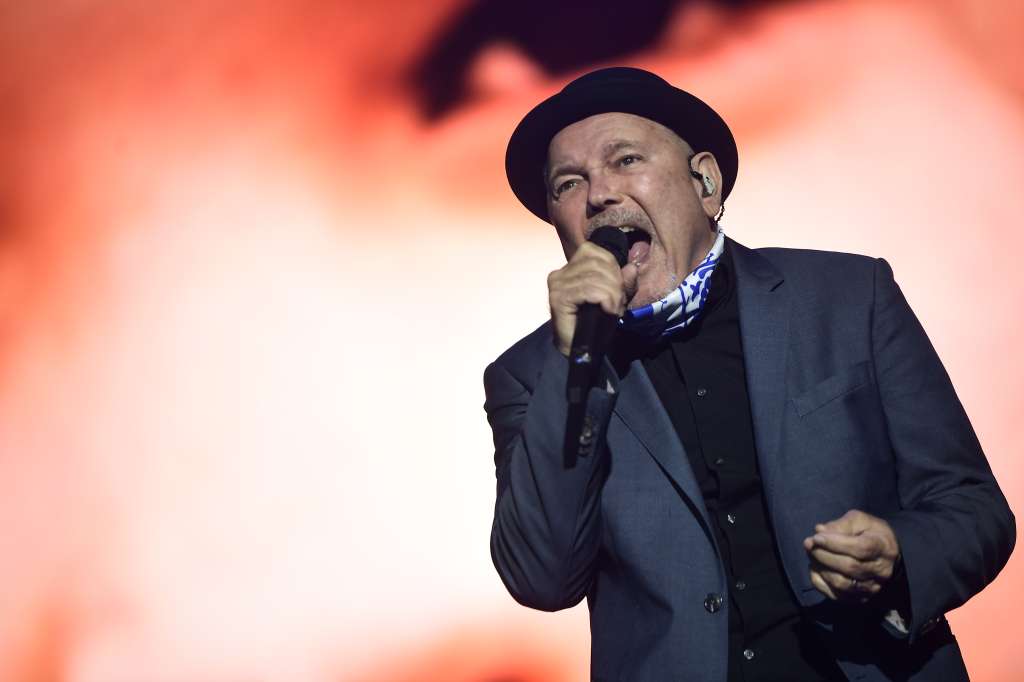 Cantante panameño durante su presentación en el Festival Cordillera 2025