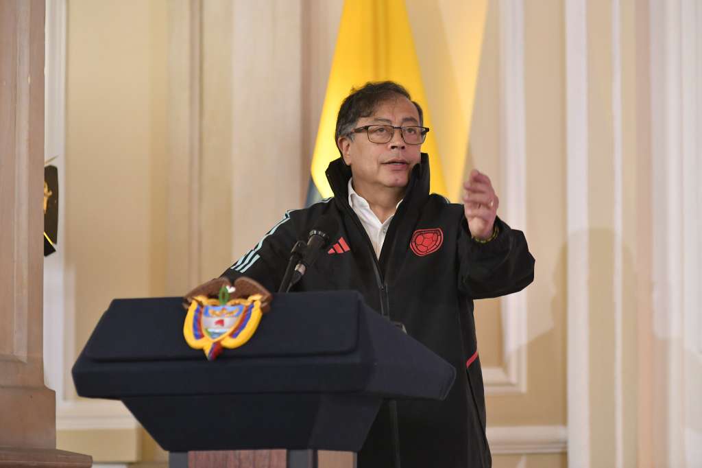 El presidente Gustavo Petro celebró los triunfos de la selección Colombia en la Copa América