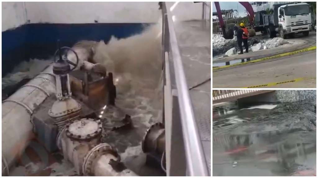 La contaminación de la Bahía de Santa Marta se agravó por el colapso en la estación Ebar Norte y vertimiento de aguas residuales.