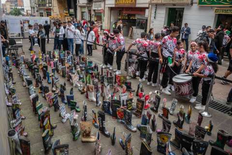 Mucha historia por contar: así vivió Bogotá el Día Internacional de los DD.HH