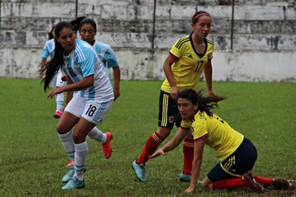 Colombia empató sin goles contra Argentina. Foto: FCF