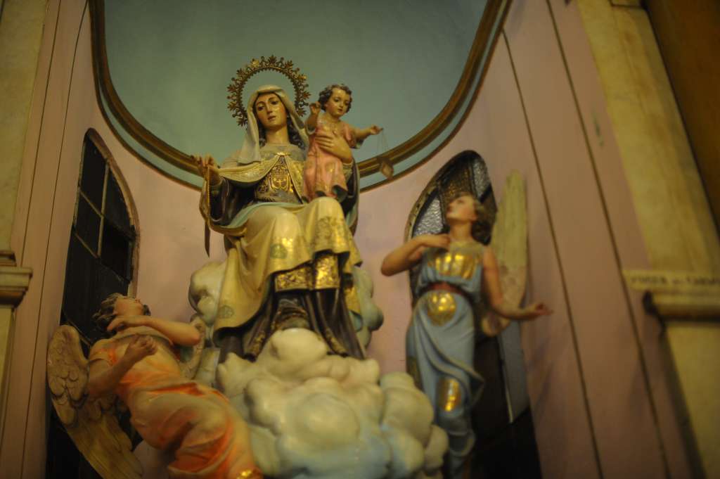 Restauración de esta parroquia adscrita a la Arquidiócesis de Bogotá, ubicada en el barrio Voto Nacional, localidad de Los Mártires.