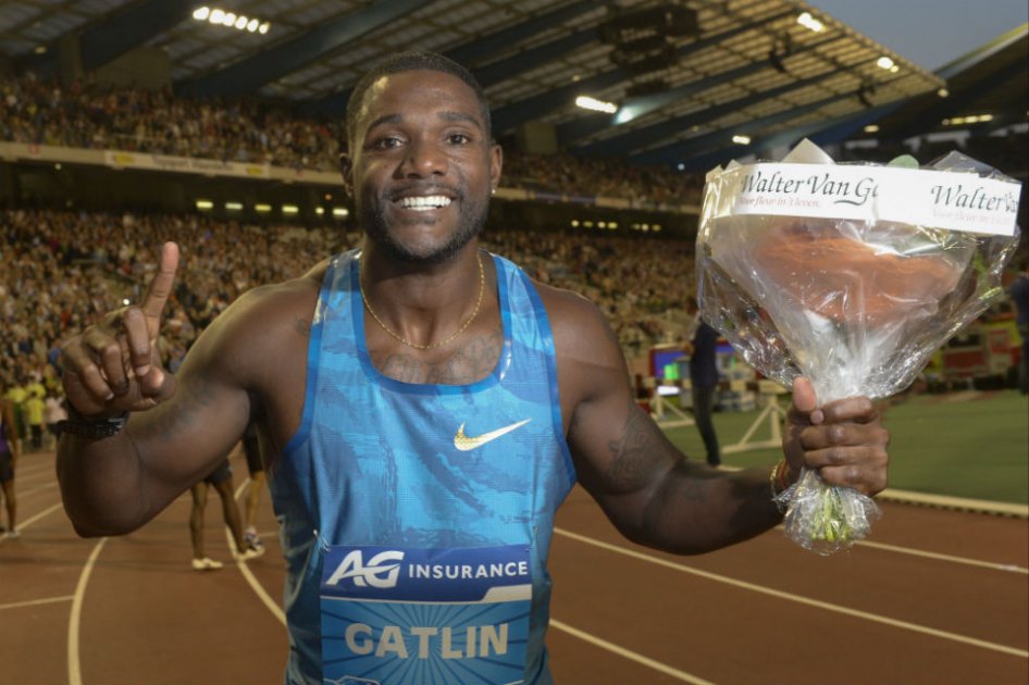 Justin Gatlin. Foto: AFP