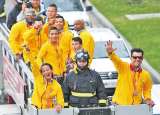 Bienvenidos, campeones paralímpicos