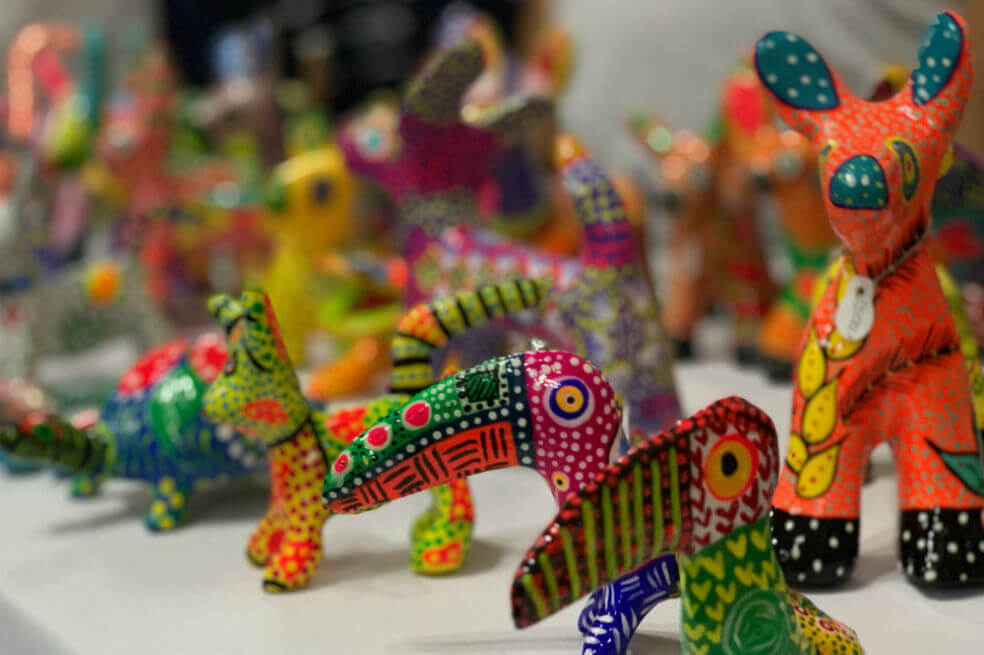 Las artesanías amazónicas llevan por nombre “Ñatamus”, que en lengua Uitoto significa “nuevo amanecer”. / Juan Pablo Gaitán.