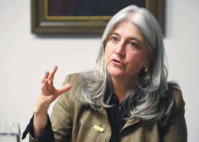 Catalina Velasco, ministra de Vivienda.