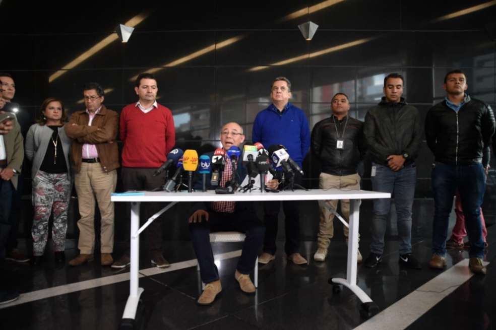 La cabeza de la Unidad de Investigación y Acusación de la JEP, Giovanny Álvarez. / Óscar Pérez - El Espectador