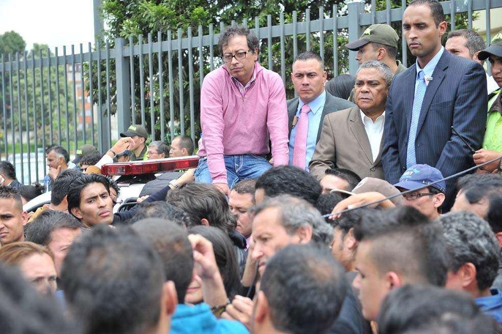 El alcalde Gustavo Petro está perdiendo las batallas en las altas cortes. / Luis Ángel - El Espectador