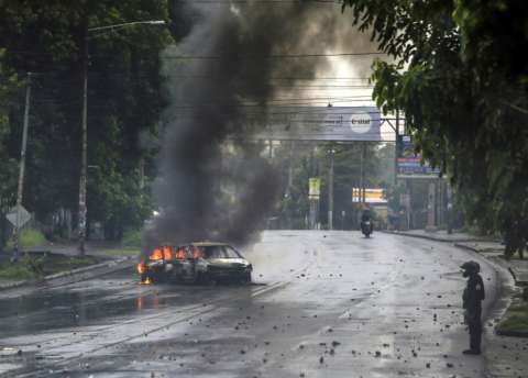 La violenta operación limpieza que se desató en Nicaragua
