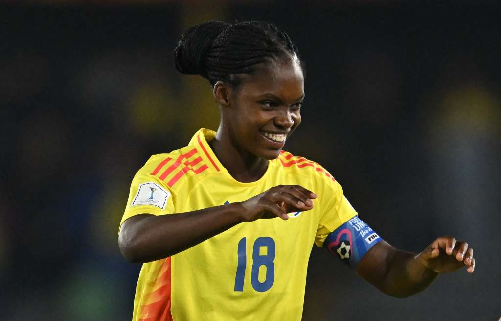 Linda Caicedo, la figura de la selección femenina de Colombia Sub-20.